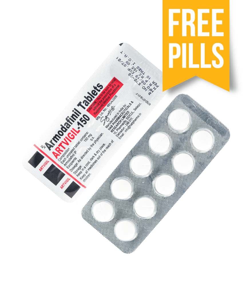 Free Artvigil 150 mg Armodafinil Samples